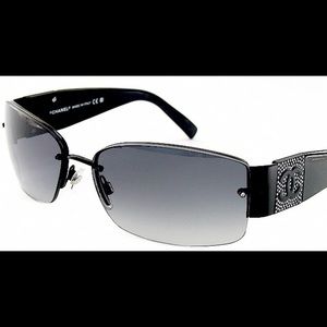 CHANEL 4117B Men’s Sunglasses (Black)